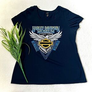 Harley Davidson Museum Short Sleeve Graphic Tee - XL
